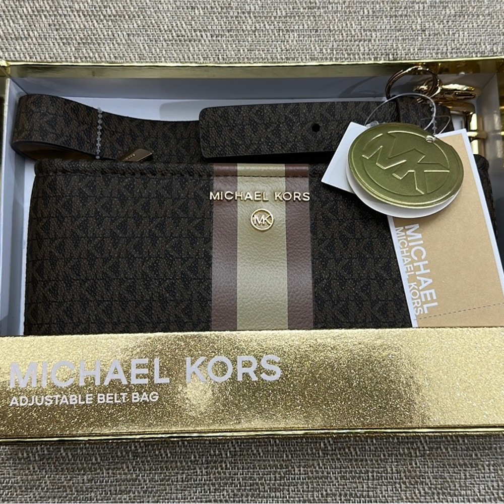 Michael Kors adjustable belt bag
